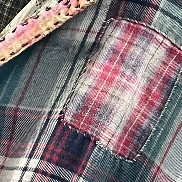 Magnolia Pearl Patchwork Kathmandu Jacket One Size - Picture 7 of 17